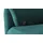 Polstermöbel Oelsa Fernsehsessel Andorra Mikrofaser 87 x 108 x 110 cm Türkis/Petrol mit Rollen
