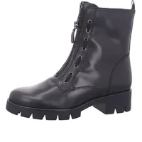 Gabor Damen Biker Boots, Frauen Stiefeletten,Wechselfußbett,Best Fitting,bootee,booties,halbstiefel,schwarz(altsilber),40 EU / 6.5 UK - 40 schwarz 716