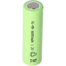 AccuCell NiMH Akku Flat Top Mignon AA 900 mAh 1 St.