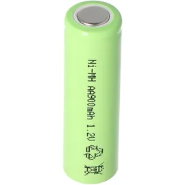 AccuCell NiMH Akku Flat Top Mignon AA 900 mAh 1 St.