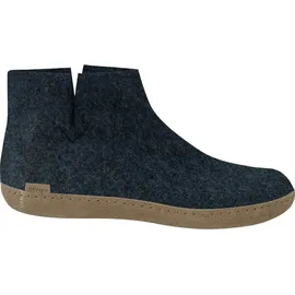 Glerups Hüttenschuhe Blau 40
