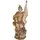 fadeda Hlg. Florian, gebeizt/Höhe:28 cm/handbemalt/detailgetreue Krippen Figuren - Weihnachten Tisch Dekoration Krippe Zubehör
