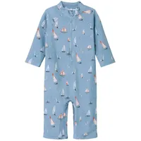 NAME IT Schwimmanzug NMMZILO 3/4 UV SUIT blau 86