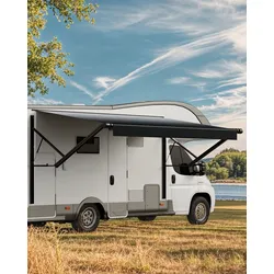 VEVOR Markise Camping Seitenmarkise Wohnwagen Elektrische Modulmarkise 5504mm