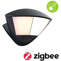 Paulmann LED Außenwandleuchte Smart Home Zigbee Skyla Bewegungsmelder 840 lm, Anthrazit Aluminium