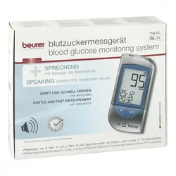 Beurer Gl34 Blutzuckermessgerät mg/dl