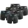 Puma Boxershorts 6er Pack Schwarz XL