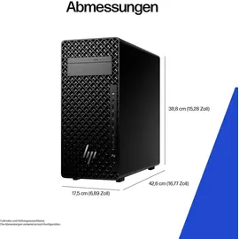 HP Z2 Tower G1i A40MFET Core Ultra 9 285K 4,0 GHz 64 GB RAM 2 TB SSD Win 11
