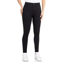Wonderjeans High-waist-Jeans Skinny in körperbetonter Passform schwarz 36