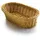 Lacor 63481 Ovalen Brotkorb 24x17x8, Polypropilene, Beige, 24 x 17 x 8 cm