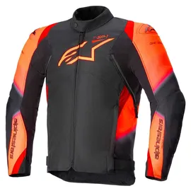 Alpinestars T-SP 1 V2 Textiljacke wasserdicht - Schwarz/Neon-Rot / S