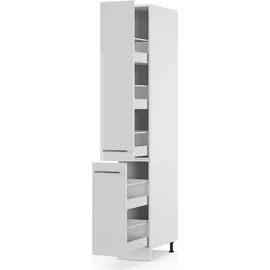 Vicco Apothekerschrank 30 cm 30 x 206,8 x 58 cm Weiß