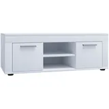 VCM Usilo L Lowboard 102 x 37 x 45 cm Weiß Holz/Kunststoff