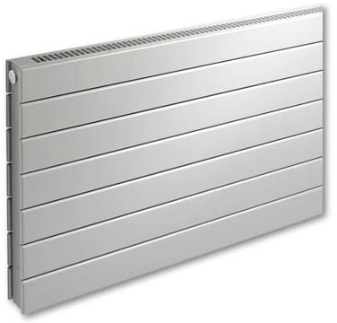 Vasco Viola H1-RO Heizkörper horizontal einlagig 578 x 48 x 2000 mm Mist White, unten li., unten re. 157200057181500