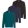 MAN'S WORLD Langarmshirt grün XS