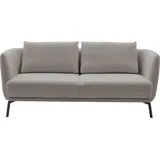 Schöner Wohnen 2,5-Sitzer "Pearl, hochwertig und komfortabel, - 5 Jahre Hersteller-Garantie", silber, B:190cm H:71cm T:91cm, 16% Baumwolle, 79% Polyester, 5% Polyacryl, SCHÖNER WOHNEN-KOLLEKTION, Sofas, auch in Bouclé, Maße (B/H/T): 190/71/91 cm, Füße Metall