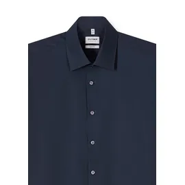 Olymp Kurzarmhemd Blau 44