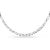 Firetti Kette ohne Anhänger »Schmuck Geschenk Silber 925 Halsschmuck Halskette Königskette«, Made in Germany 48542220-50 silberfarben