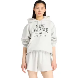 New Balance Hoodie Grau L