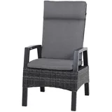 Siena Garden Taranto Sessel 57 x 80 x 56 cm grau