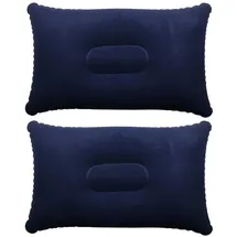 TRIXES Aufblasbare Kissen 2 x 30 x 20 cm Blau