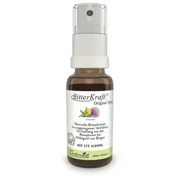 Bitterkraft Original Spray - Wertvolle Bitterkräuter - Bio zertifiziert- Hergestellt in Deutschland (20ml)
