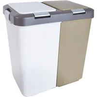ORION GROUP Mülleimer 10 l Weiß