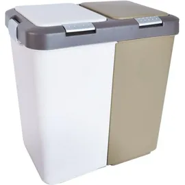 ORION GROUP Mülleimer 10 l Weiß