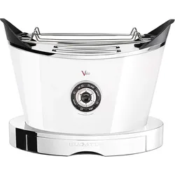 BUGATTI – Volo Toaster, weiße Farbe – einfarbige Oberfläche – 930 Watt