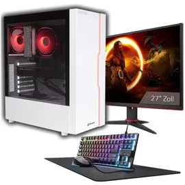 CAPTIVA Gaming-PC Advanced Gaming R93-550 27" TFT Ryzen 7 5700X 3,4 GHz 32 GB RAM 1 TB SSD RTX 5060 Win 11