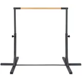 Costway Gymnastik Turnreck, Reckstange mit 12-Fach Höhen von 85-145 cm, Gymnastikstange Kinder ab 3 Jahren