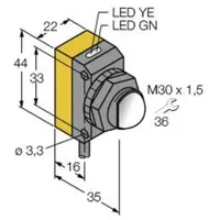 Turck Opto-Sensor QS30ARX