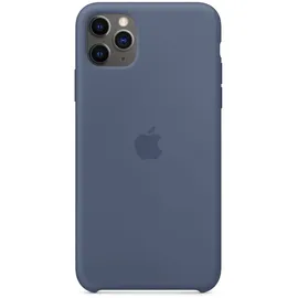 Apple iPhone 11 Pro Max Silikon Case alaska blau