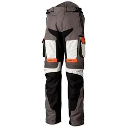 RST Pro Adventure-Xtreme Race Dept, pantalon en textile - Gris/Gris Clair/Orange - XXL