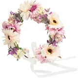 Tectake Blumenkranz Blütenwunder 1-tlg. bunt