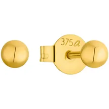 Amor Paar Ohrstecker AMOR "2013843", gold (goldfarben), Ohrringe, Damen, Gelbgold 375