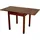 Hofmann Living And More Essgruppe "3tlg. Tischgruppe", schwarz (nussbaum, nachbildung, schwarz, nussbaum, nachbildung), B:45cm H:95cm T:48cm, FSC-zertifiziertes Massivholz, HOFMANN LIVING AND MORE, Sitzmöbel-Sets, Essgruppe, Stühle montiert