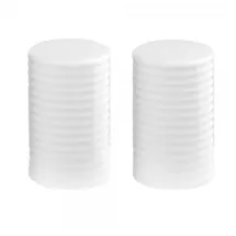 Asa Selection ASA KITCHEN'ART, Salz- Pfeffersteuer Set weiß 6,5cm