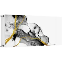 Tmk artdeko Heizkörperverkleidung mit Magnet Stilvolle Optik Heizkörperabdeckung, 100x60cm,