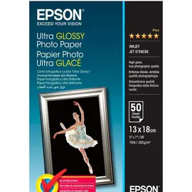 Epson Ultra Glossy 13 x 18 cm 300 g/m2 50 Blatt