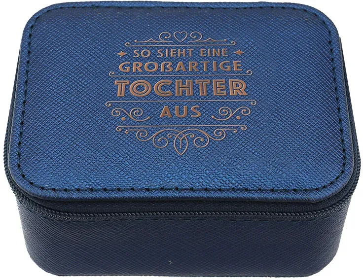 H&H Schmuckbox Blau Tochter