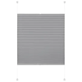 Deco Company Plissee EASYFIX PIA 90 x 130 cm grau