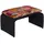 Hti-Living Polsterhocker 61 x 35 x 40 cm Rot