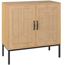 Costway Küchenschrank mit 3-Fach Verstellbarem Regal 0 x 0 x 0 cm Beige