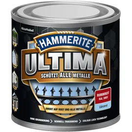 Hammerite Metall-Schutzlack Ultima 250 ml rubinrot glänzend