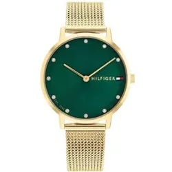 Tommy Hilfiger für Damen. 1782668 Pippa-Uhr (OSFA), Gold, Lässig, Armbänder, Rostfreier Stahl