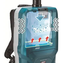 Makita VC011GZ Akku-Rucksackstaubsauger