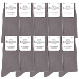 Occulto Ingo Socken-Sets 10er Pack grau 43-46