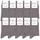 Occulto Ingo Socken-Sets 10er Pack grau 43-46