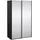 Tvilum Schiebetürenschrank Catania 120 x 201 x 67 cm Schwarz